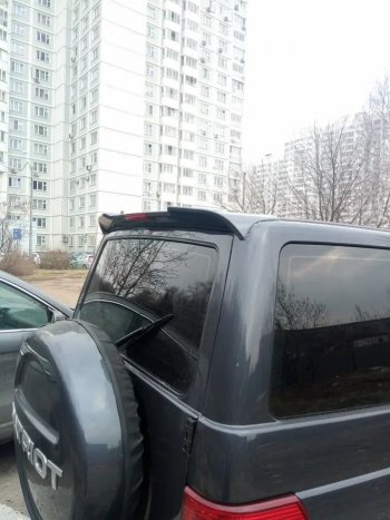 7 399 р. Непродувной спойлер-козырёк Ralex-Tuning V2 (со стоп сигналом)  Уаз Патриот ( 3163 5 дв.,  Спорт,  3163 5-дв.) (2005-2025) дорестайлинг, 1-ый рестайлинг, 2-ой рестайлинг (Окрашенный)  с доставкой в г. Кемерово. Увеличить фотографию 6