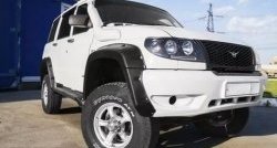 8 399 р. Накладки на колёсные арки Sport 120мм Уаз Патриот Спорт (2012-2013) (Арки без накладок на бампера, Неокрашенные)  с доставкой в г. Кемерово. Увеличить фотографию 14