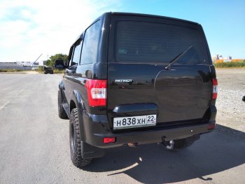 4 499 р. Заглушка места под запасное колесо Ralex  Уаз Патриот ( 3163 5 дв.,  3163 5-дв.) (2005-2025) дорестайлинг, 1-ый рестайлинг, 2-ой рестайлинг (Авантюрин (черный металлик до 2016 г.))  с доставкой в г. Кемерово. Увеличить фотографию 11