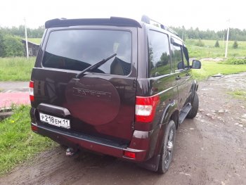 4 499 р. Заглушка места под запасное колесо Ralex  Уаз Патриот ( 3163 5 дв.,  3163 5-дв.) (2005-2025) дорестайлинг, 1-ый рестайлинг, 2-ой рестайлинг (Авантюрин (черный металлик до 2016 г.))  с доставкой в г. Кемерово. Увеличить фотографию 2