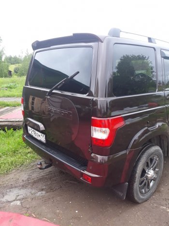 4 499 р. Заглушка места под запасное колесо Ralex  Уаз Патриот ( 3163 5 дв.,  3163 5-дв.) (2005-2025) дорестайлинг, 1-ый рестайлинг, 2-ой рестайлинг (Авантюрин (черный металлик до 2016 г.))  с доставкой в г. Кемерово. Увеличить фотографию 7