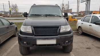 5 299 р. Решетка радиатора Ralex Зима-Лето Уаз Патриот 3163 5 дв. дорестайлинг (2005-2013) (Окрашенная)  с доставкой в г. Кемерово. Увеличить фотографию 15
