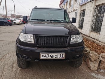 5 299 р. Решетка радиатора Ralex Зима-Лето Уаз Патриот 3163 5 дв. дорестайлинг (2005-2013) (Окрашенная)  с доставкой в г. Кемерово. Увеличить фотографию 9