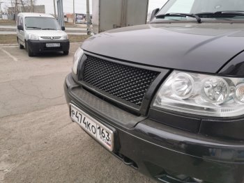 5 299 р. Решетка радиатора Ralex Зима-Лето Уаз Патриот 3163 5 дв. дорестайлинг (2005-2013) (Окрашенная)  с доставкой в г. Кемерово. Увеличить фотографию 10