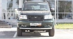 5 249 р. Одинарная защита переднего бампера диаметром 63 мм Petroil Tuning  Уаз Патриот  3163 5 дв. (2005-2013) дорестайлинг  с доставкой в г. Кемерово. Увеличить фотографию 3