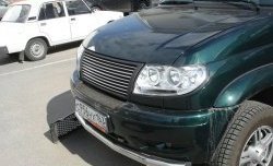 8 399 р. Одинарная защита переднего бампера диаметром 76 мм Ralex Tuning  Уаз Патриот  3163 5 дв. (2005-2013) дорестайлинг  с доставкой в г. Кемерово. Увеличить фотографию 3