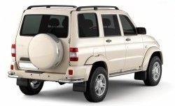 13 999 р. Широкая защита порогов Petroil Tuning  Уаз Патриот  3163 5 дв. (2005-2013) дорестайлинг  с доставкой в г. Кемерово. Увеличить фотографию 2