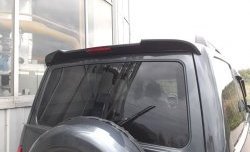 5 399 р. Непродувной спойлер-козырёк Ralex-Tuning V2 (со стоп сигналом) Уаз Патриот 3163 5-дв. 1-ый рестайлинг (2014-2016) (Неокрашенный)  с доставкой в г. Кемерово. Увеличить фотографию 22