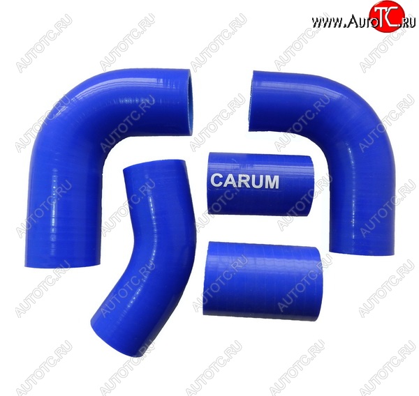 1 459 р. Патрубки радиатора (4215 100 л.с. силикон) CARUM  Уаз 469 - Буханка  452 (комплект 5 шт.)  с доставкой в г. Кемерово