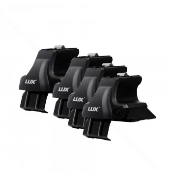 8 789 р. Универсальный багажник в сборе D-LUX 1   (с поперечинами аэро-классик LUX (длина 130 см))  с доставкой в г. Кемерово. Увеличить фотографию 4