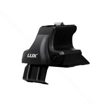 7 999 р. Универсальный багажник в сборе D-LUX 1   (с поперечинами аэро-трэвэл LUX (длина 110 см), цвет серый)  с доставкой в г. Кемерово. Увеличить фотографию 6
