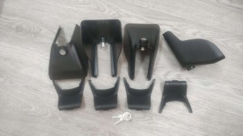 1 249 р. Комплект обтекателей опор багажника Inter D-Plus (для D1, D1 Euro и С15) Jeep Compass MP дорестайлинг (2016-2022)  с доставкой в г. Кемерово. Увеличить фотографию 1
