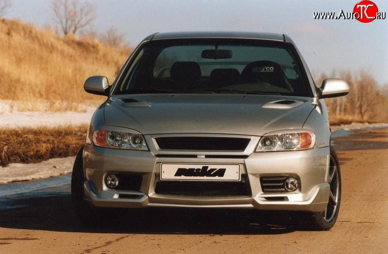 2 849 р. Жабры на капот Nika Honda Mobilio Spike 1 GK1,GK2 дорестайлинг (2002-2004) (Неокрашенные)  с доставкой в г. Кемерово