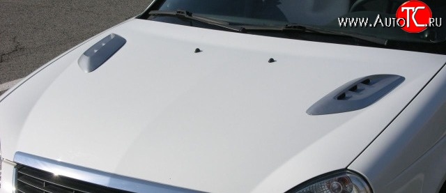 2 849 р. Накладки на капот Style v2 Alfa Romeo GT 937 (2003-2010) (Неокрашенные)  с доставкой в г. Кемерово