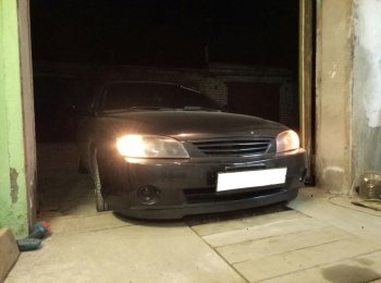 579 р. Универсальная губа (юбка) переднего бампера Cruze Style Subaru Outback BH/BE12 универсал (1998-2004)  с доставкой в г. Кемерово. Увеличить фотографию 11