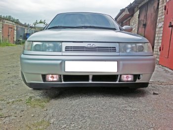 579 р. Универсальная губа (юбка) переднего бампера Cruze Style Subaru Outback BH/BE12 универсал (1998-2004)  с доставкой в г. Кемерово. Увеличить фотографию 6