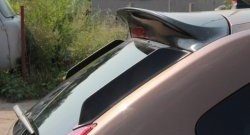 859 р. Универсальные боковые спойлера АртФорм Nissan Tiida 2 хэтчбек C13 дорестайлинг (2015-2016) (Цвет чёрный)  с доставкой в г. Кемерово. Увеличить фотографию 4