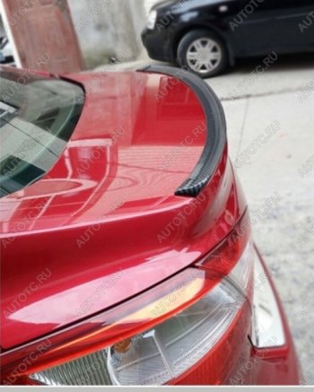 Универсальный гибкий спойлер SAMURAI Hyundai Sonata LF рестайлинг (2017-2019)