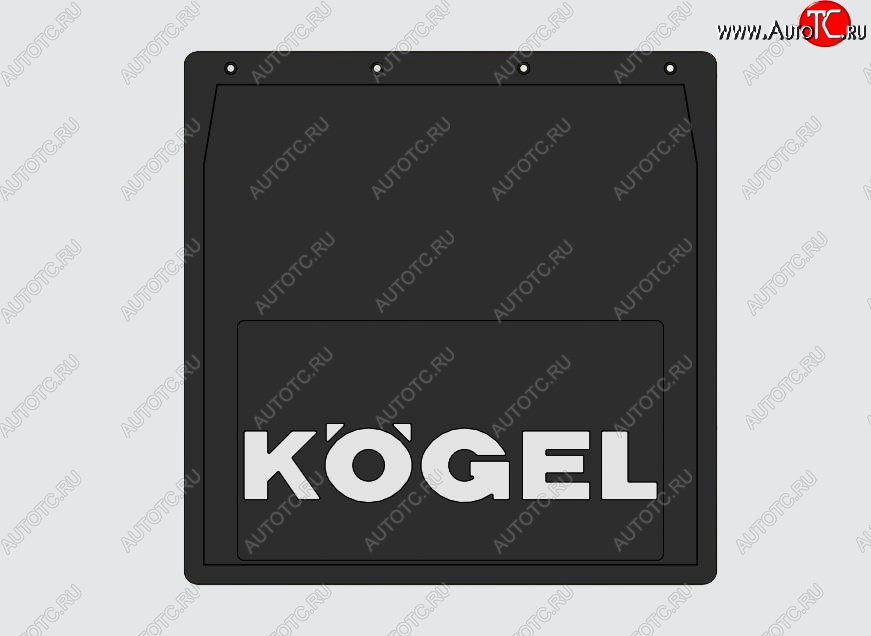 1 439 р. Комплект брызговиков для прицепов KOGEL Seintex Hyundai HD-120  дорестайлинг (1997-2004)  с доставкой в г. Кемерово