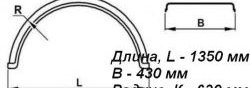 1 699 р. Крыло К-430 (круглое) Master-Plast ГАЗ 3309 (1994-2020)  с доставкой в г. Кемерово. Увеличить фотографию 2