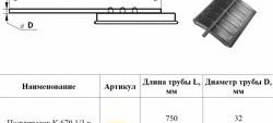 1 699 р. Полукрылок К-670 1/3 в сборе с кронштейном на хомутах для Master-Plast Nissan Atlas F24 правый руль (2007-2021)  с доставкой в г. Кемерово. Увеличить фотографию 3
