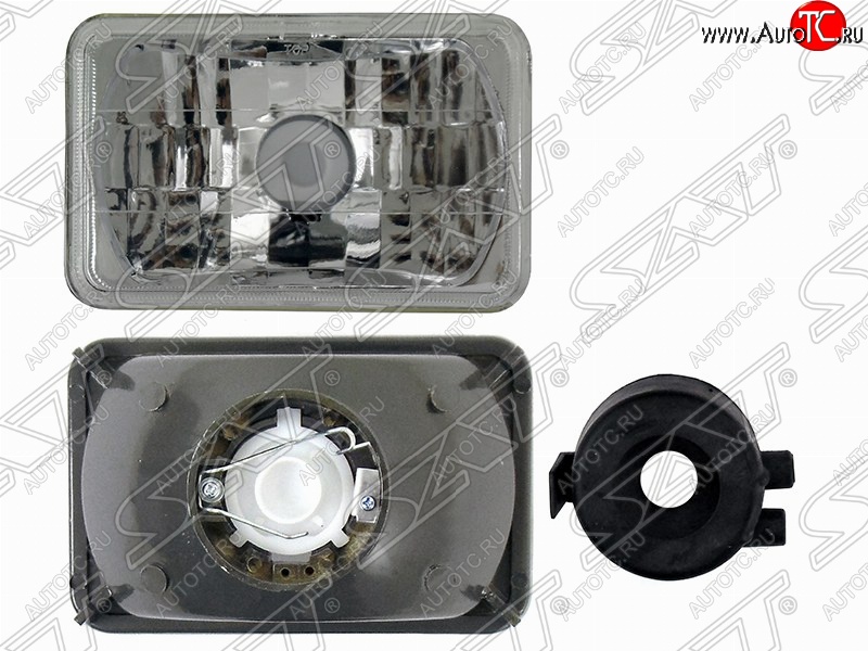 1 059 р. Универсальная фара (5 дюймов) SAT BRP OUTLANDER 1000R XMR (2016-2025) (Хрустальная)  с доставкой в г. Кемерово