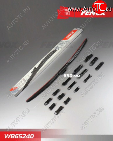689 р. Щетка стеклоочистителя передняя (гибридная) FENOX Hybrid Vision    с доставкой в г. Кемерово