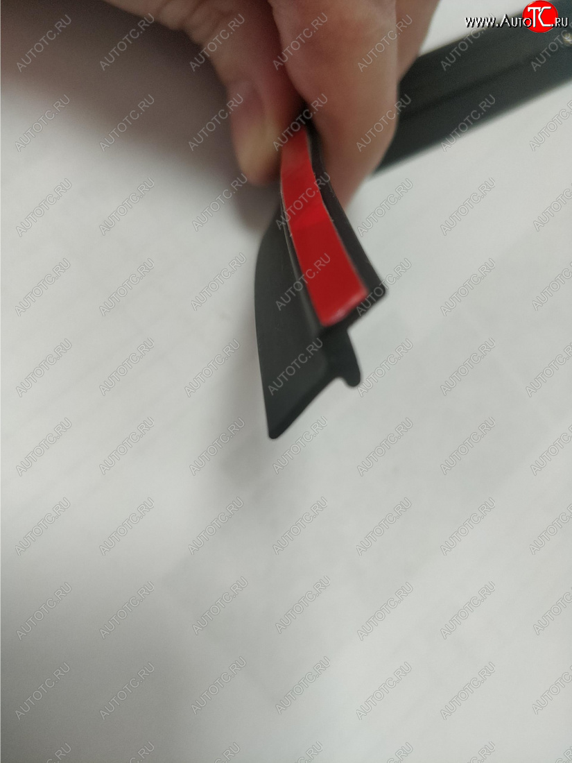 287 р. Универсальный уплотнитель FlexLine (на самоклеящейся основе, лепесток 9 mm, 1 погонный метр) Volkswagen Jetta A6 седан рестайлинг (2015-2018)  с доставкой в г. Кемерово