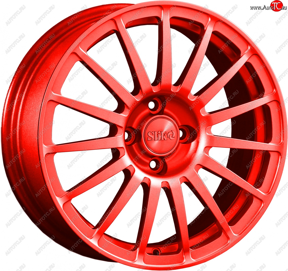 18 999 р. Кованый диск Slik classik R16x6.5 Candy алый 6.5x16   (Цвет: Candy алый 6.5x16)  с доставкой в г. Кемерово
