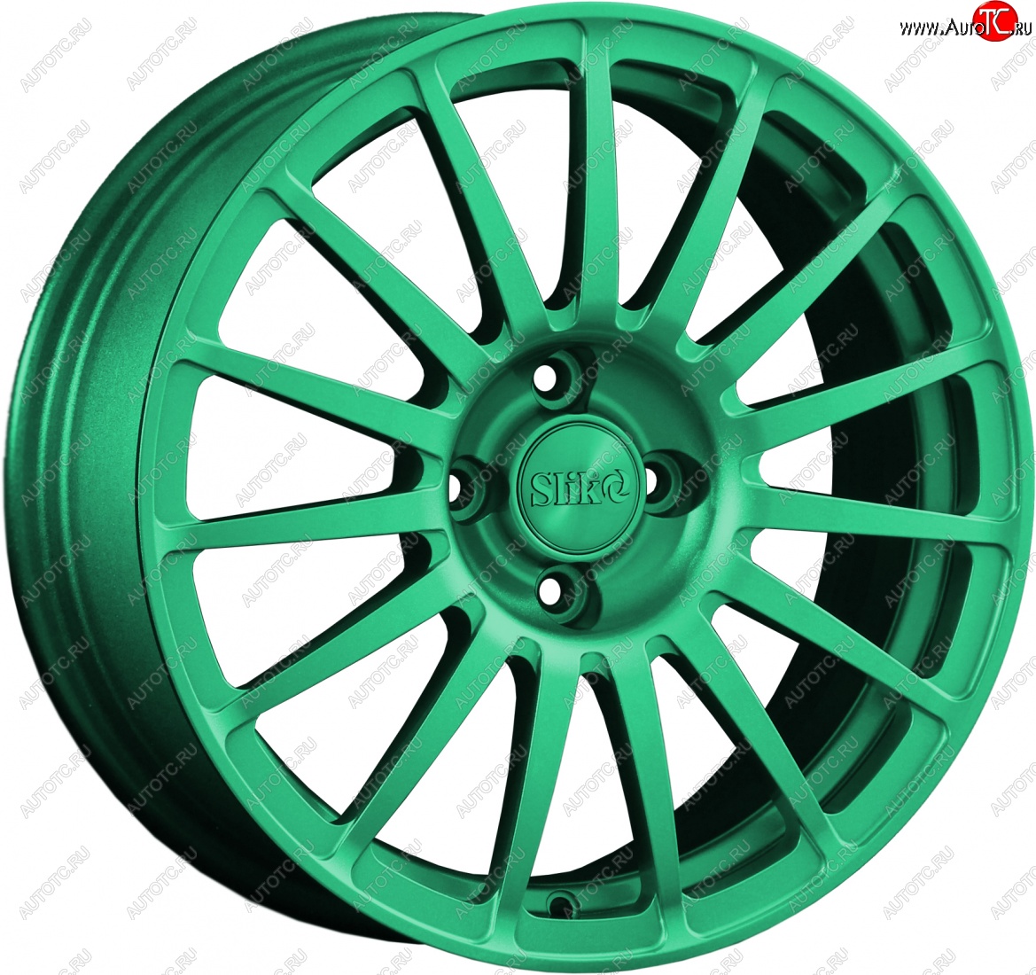 18 999 р. Кованый диск Slik classik R16x6.5 Candy Green изумрудно-зеленый 6.5x16   (Цвет: Candy Green изумрудно-зеленый 6.5x16)  с доставкой в г. Кемерово