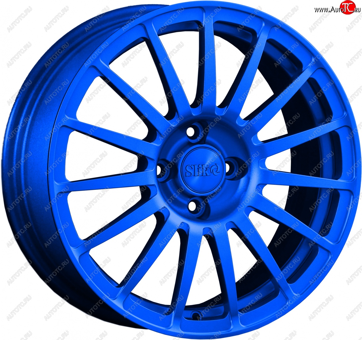 18 999 р. Кованый диск Slik classik R16x6.5 Candy BLUE синий 6.5x16   (Цвет: Candy BLUE синий 6.5x16)  с доставкой в г. Кемерово