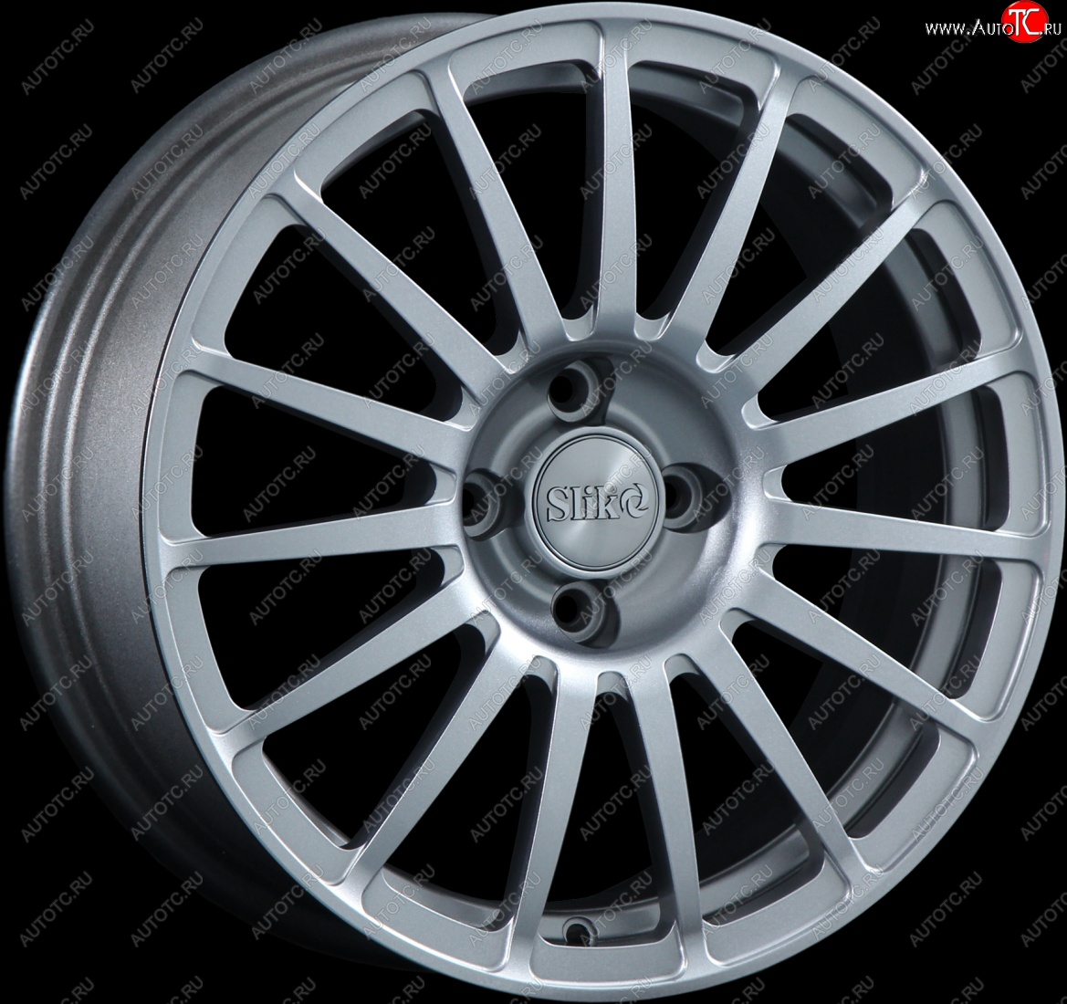 18 999 р. Кованый диск Slik classik R16x6.5 Серебристый светлый (S16) 6.5x16   (Цвет: S16)  с доставкой в г. Кемерово