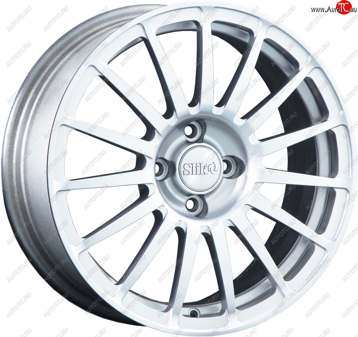 18 999 р. Кованый диск Slik classik R16x6.5 Белый (W) 6.5x16   (Цвет: W)  с доставкой в г. Кемерово