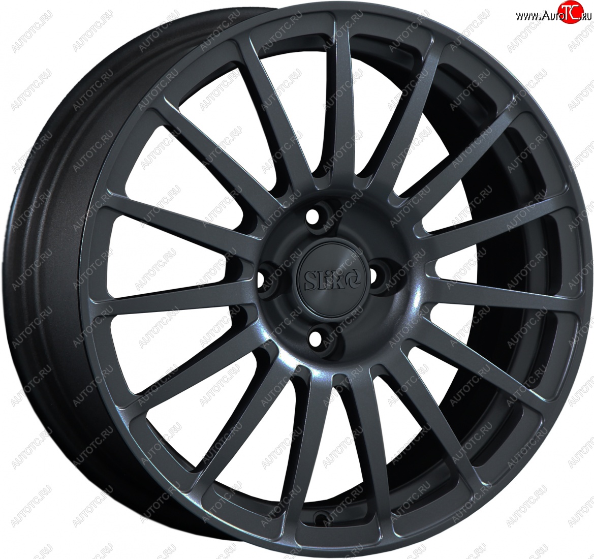 18 999 р. Кованый диск Slik classik R16x6.5 Графит матовый (GRF2) 6.5x16 технику из списка применимости (Цвет: GRF2)  с доставкой в г. Кемерово