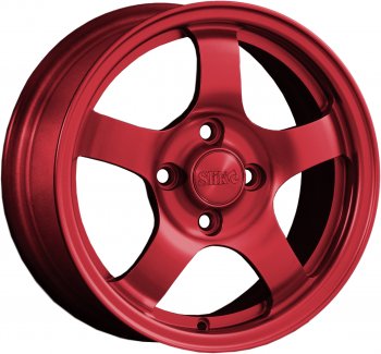 Кованый диск Slik Classik 6x14 (Красный RED) Volkswagen Corrado (1988-1995) 4x100.0xDIA57.1xET38.0