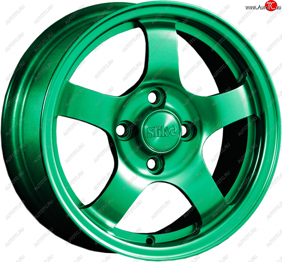 12 799 р. Кованый диск Slik Classik 6x14 (Candy - изумрудно-зелёный)   (Цвет: Candy - изумрудно-зелёный)  с доставкой в г. Кемерово