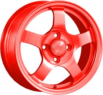 12 799 р. Кованый диск Slik Classik 6x14 (Candy - красный)   (Цвет: Candy - красный)  с доставкой в г. Кемерово. Увеличить фотографию 1