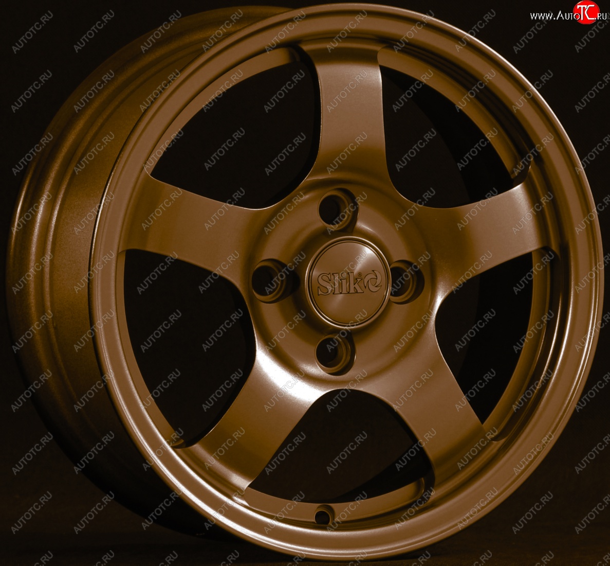 12 799 р. Кованый диск Slik Classik 6x14 (Бронза BRZ)   (Цвет: Бронза BRZ)  с доставкой в г. Кемерово