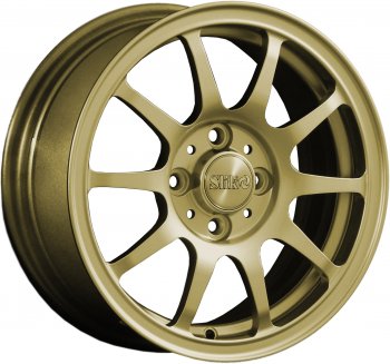 Кованый диск Slik Classik 6x14 (Металлик золотой) Volkswagen Corrado (1988-1995) 4x100.0xDIA57.1xET38.0
