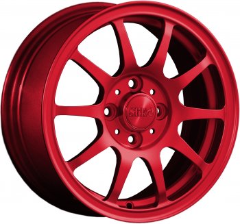 12 799 р. Кованый диск Slik Classik 6x14 (Красный)   (Цвет: Красный)  с доставкой в г. Кемерово. Увеличить фотографию 1