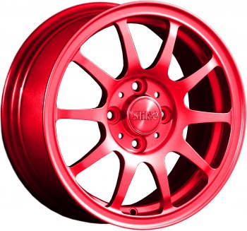 12 799 р. Кованый диск Slik Classik 6x14 (Candy алый)   (Цвет: Candy алый)  с доставкой в г. Кемерово. Увеличить фотографию 1