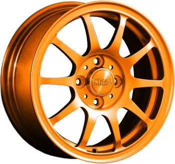 12 799 р. Кованый диск Slik Classik 6x14 (Candy Медно-оранжевый глянцевый)   (Цвет: Candy Медно-оранжевый глянцевый)  с доставкой в г. Кемерово. Увеличить фотографию 1