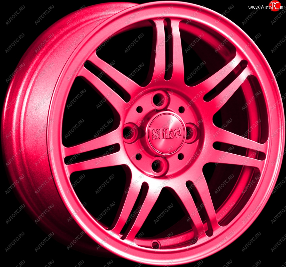 12 799 р. Кованый диск Slik Classik 6x14 (Candy рубиновый)   (Цвет: Candy рубиновый)  с доставкой в г. Кемерово