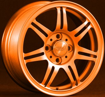 Кованый диск Slik Classik 6x14 (Ярко-оранжевый)  (Цвет: Ярко-оранжевый)