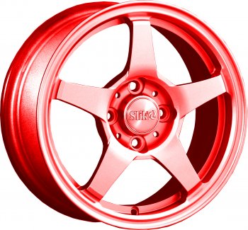 12 799 р. Кованый диск Slik Classik 6x14 (Candy алый)   (Цвет: Candy алый)  с доставкой в г. Кемерово. Увеличить фотографию 1