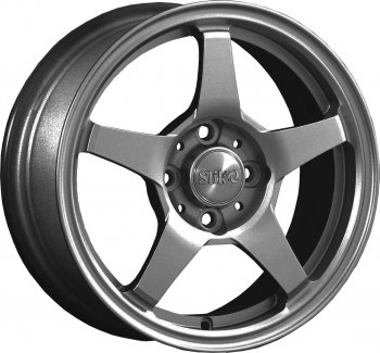 12 799 р. Кованый диск Slik Classik 6x14 (Металлик графит матовый)   (Цвет: Металлик графит матовый)  с доставкой в г. Кемерово. Увеличить фотографию 1