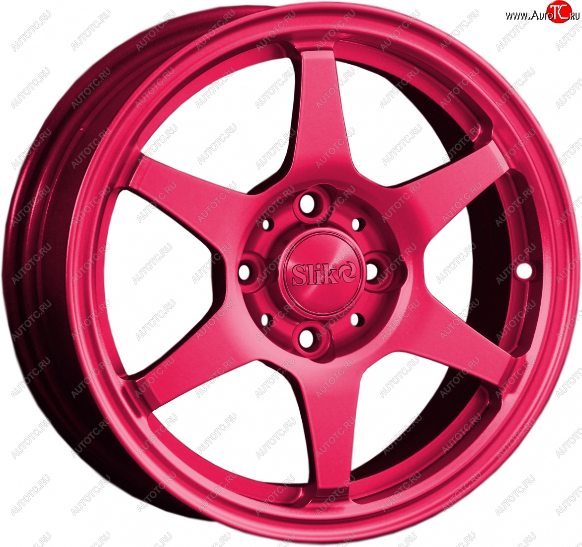 12 799 р. Кованый диск Slik Classik 6x14 (Candy рубиновый)   (Цвет: Candy рубиновый)  с доставкой в г. Кемерово