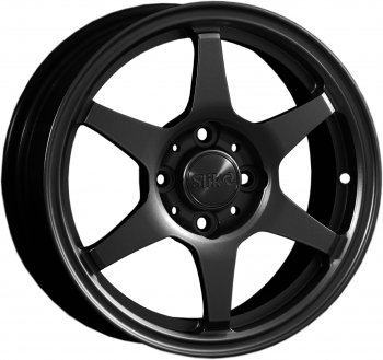 Кованый диск Slik Classik 6x14 (Черный матовый)  (Цвет: Черный матовый)