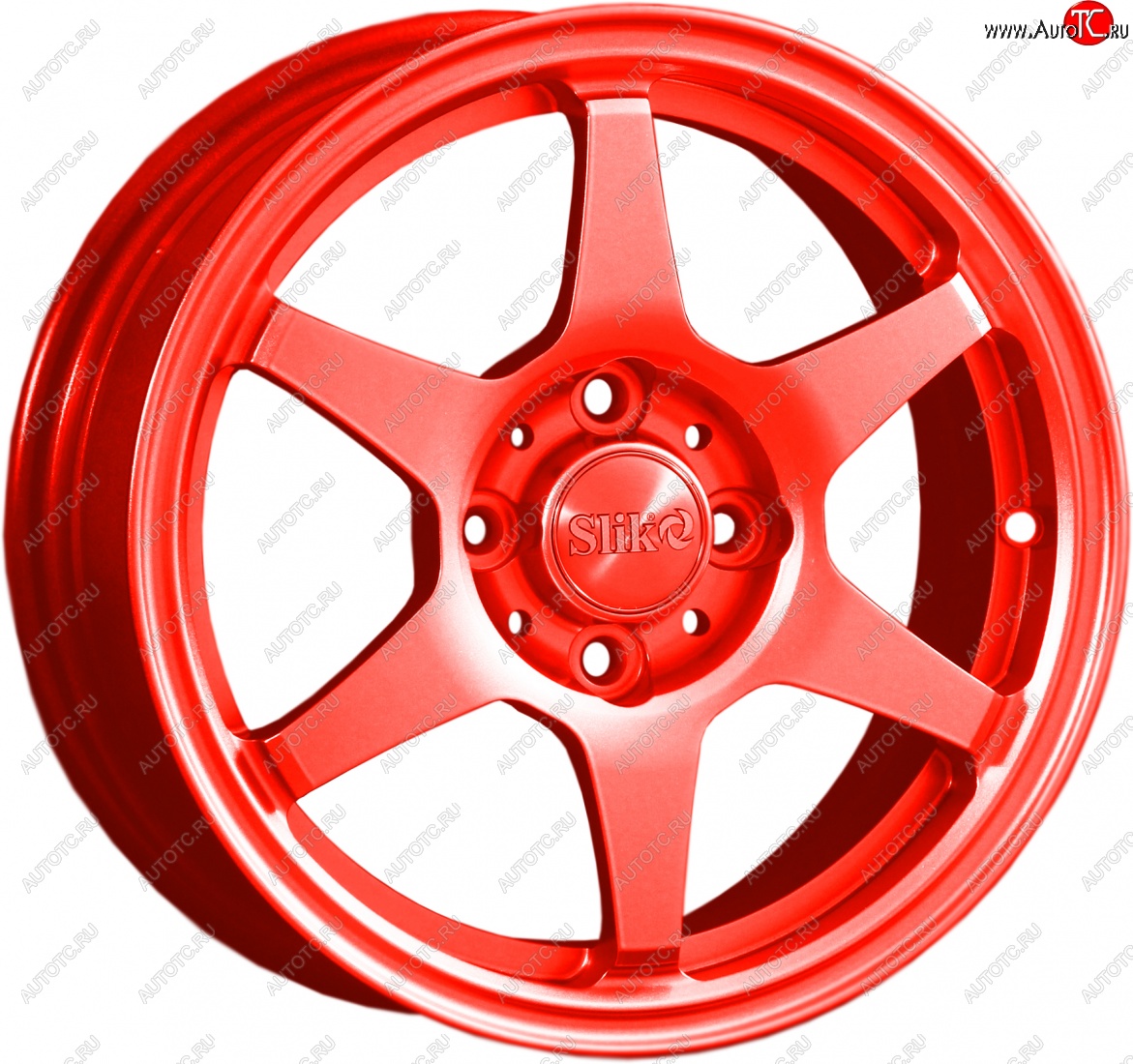 12 799 р. Кованый диск Slik Classik 6x14 (RAL 3026 ярко алый)   (Цвет: RAL 3026 ярко алый)  с доставкой в г. Кемерово