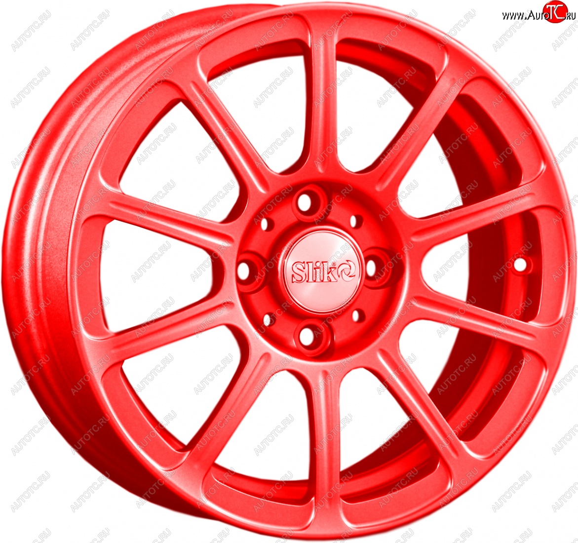 5 999 р. Кованый диск Slik Classik 6x14 (Candy алый)   (Цвет: Candy алый)  с доставкой в г. Кемерово